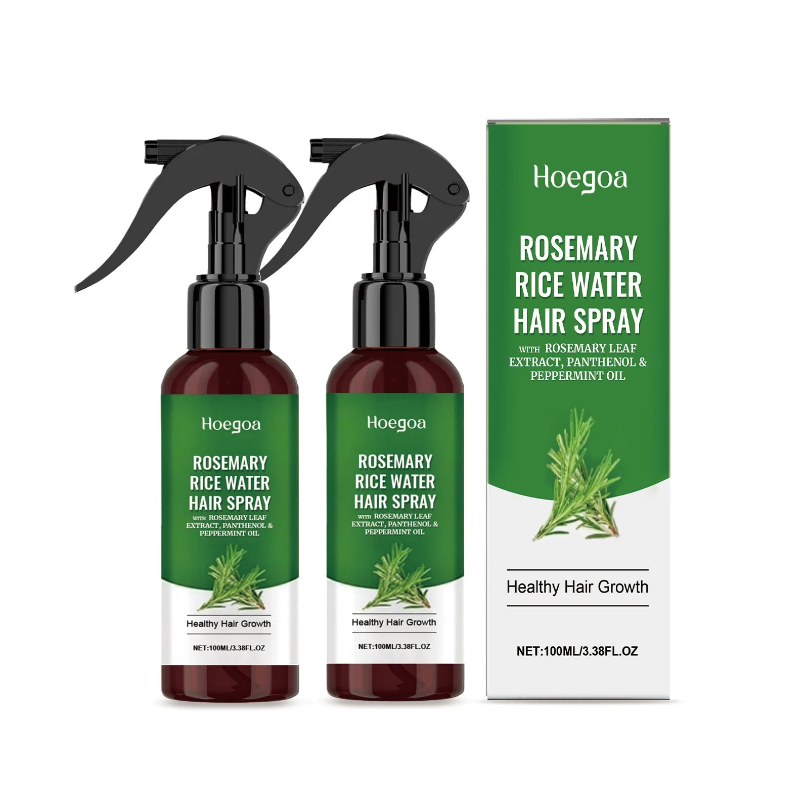 Rice Water Hair Spray with Rosemary (3.38 fl oz / 100ml)