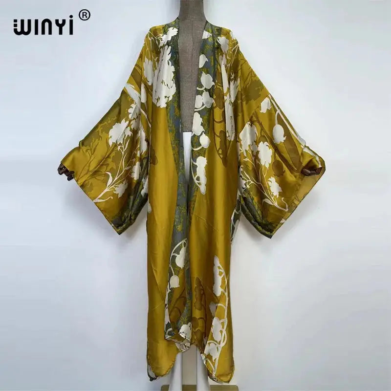 Kimono Kaftan Boho Soft Cardigan - Batwing Sleeve