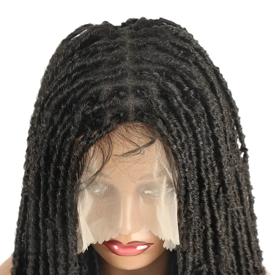 BoHo Faux Locs Full Lace Dreadlock Wig with Baby Hair