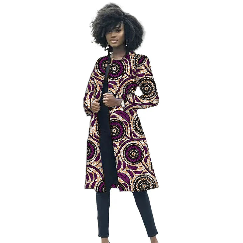 African Cardigan Coat for Women - Traditional Style
