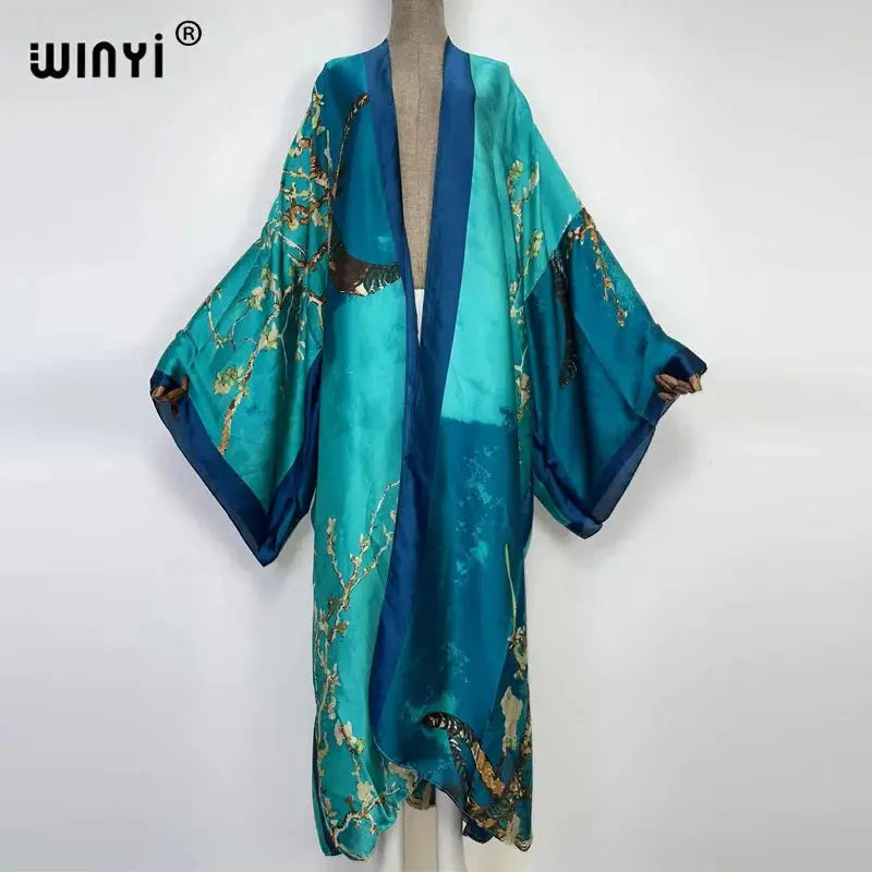 Kimono Kaftan Boho Soft Cardigan - Batwing Sleeve