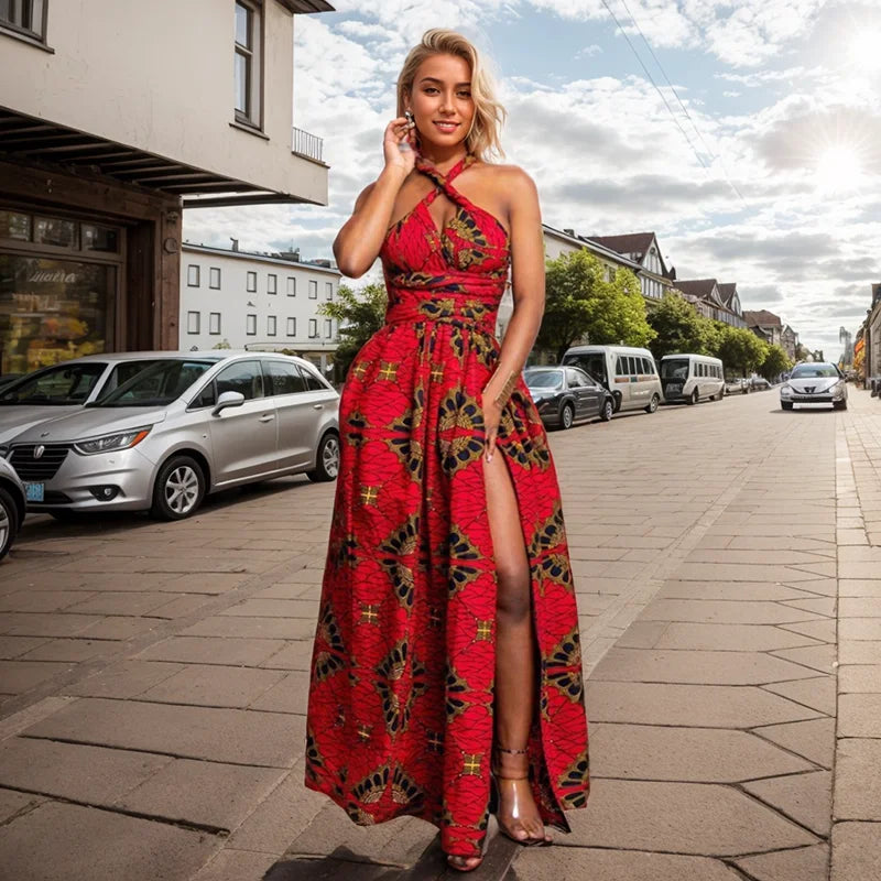 African Infinity Maxi Dress