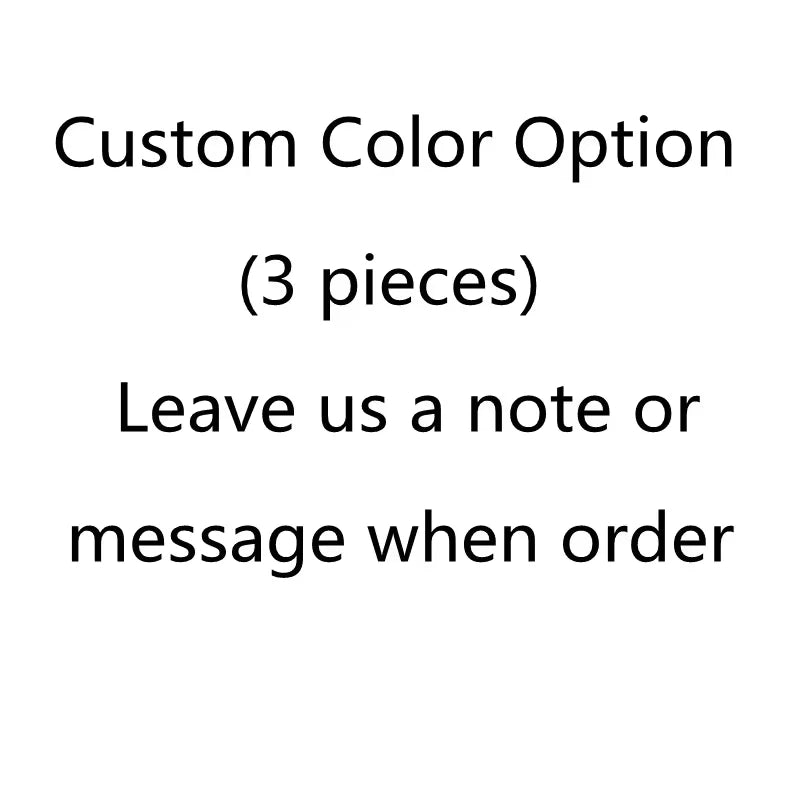 Custom color option for 3-piece silk elastic hair band set. Choose your preferred shades for frizz-free, gentle hair styling.