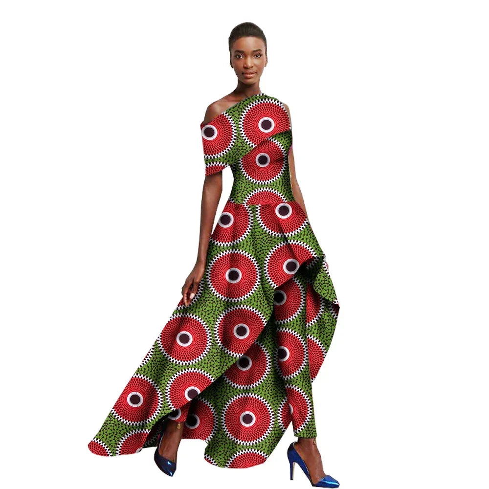 Off-Shoulder Two Piece Ankare Suite for Women