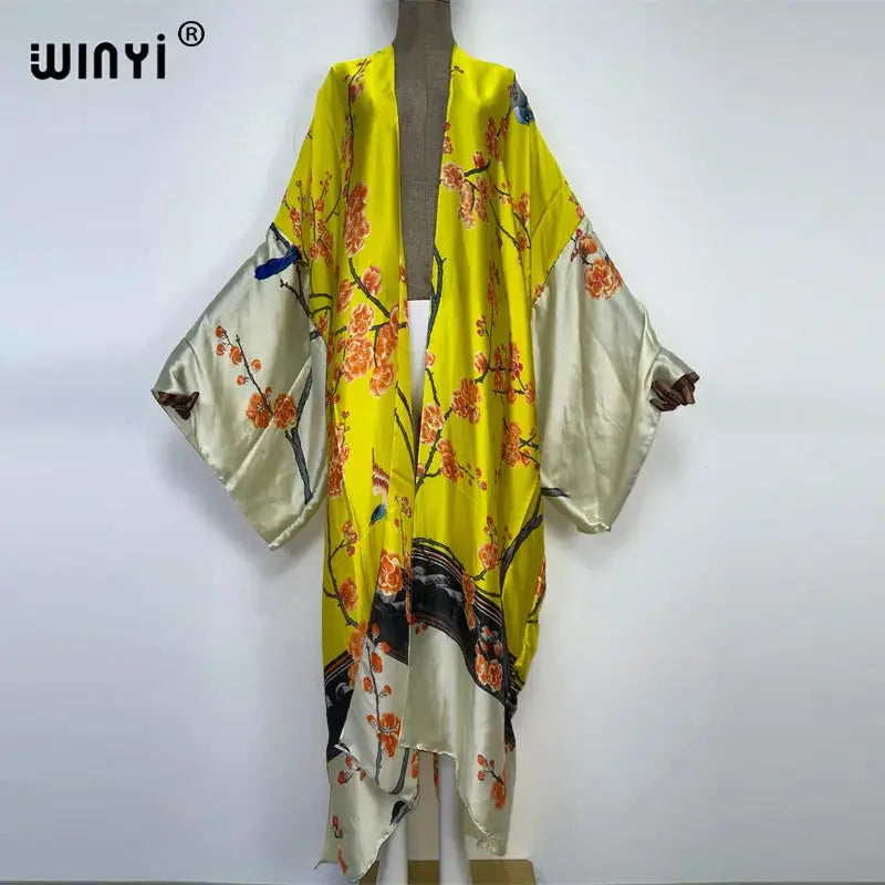 Kimono Kaftan Boho Soft Cardigan - Batwing Sleeve