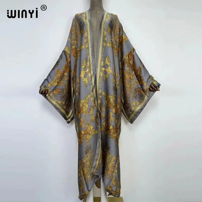 Kimono Kaftan Boho Soft Cardigan - Batwing Sleeve