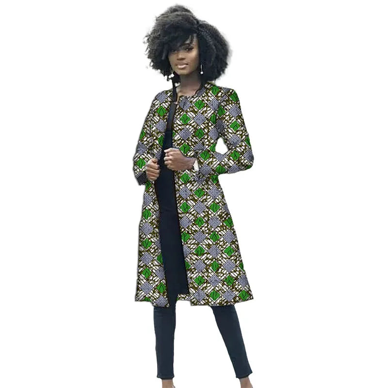 African Cardigan Coat for Women - Traditional Style