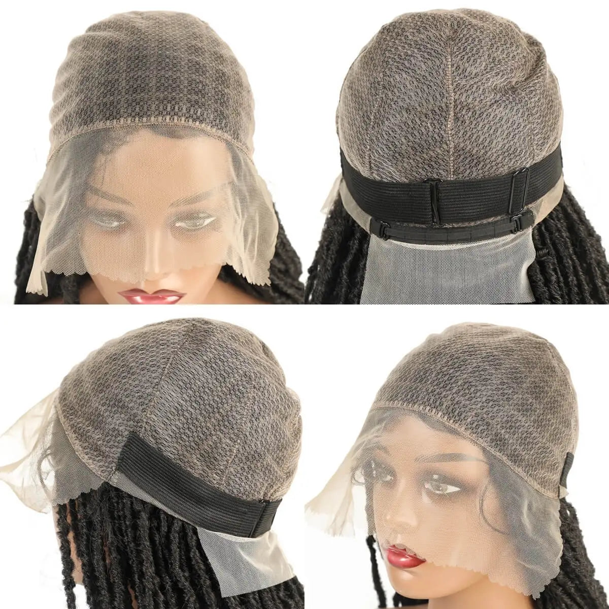 BoHo Faux Locs Full Lace Dreadlock Wig with Baby Hair