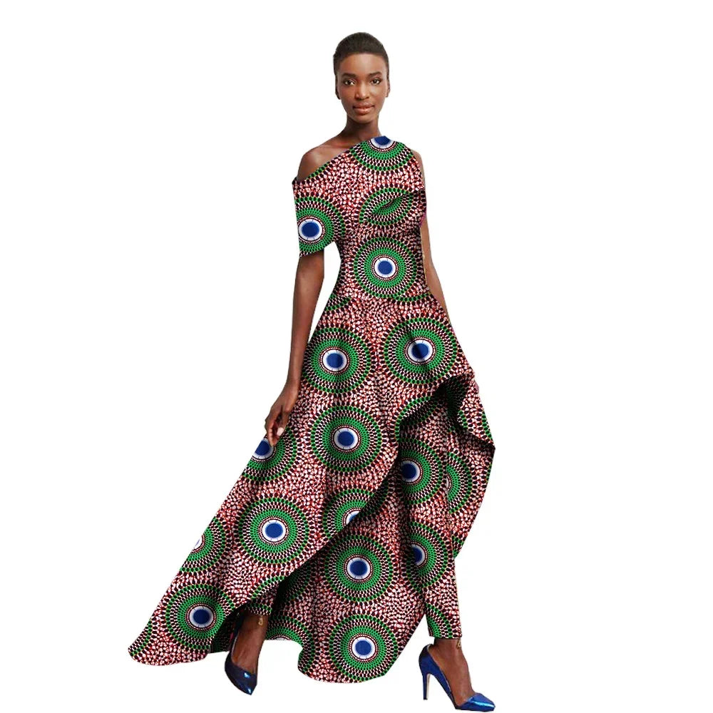 Off-Shoulder Two Piece Ankare Suite for Women