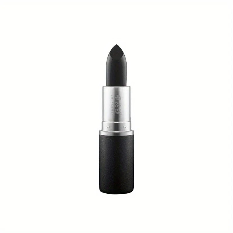 Black shade of Cover Your Grey Hair Pen, shaped like a lipstick for easy grey hair coverage. Ideal for quick touch-ups and blending.