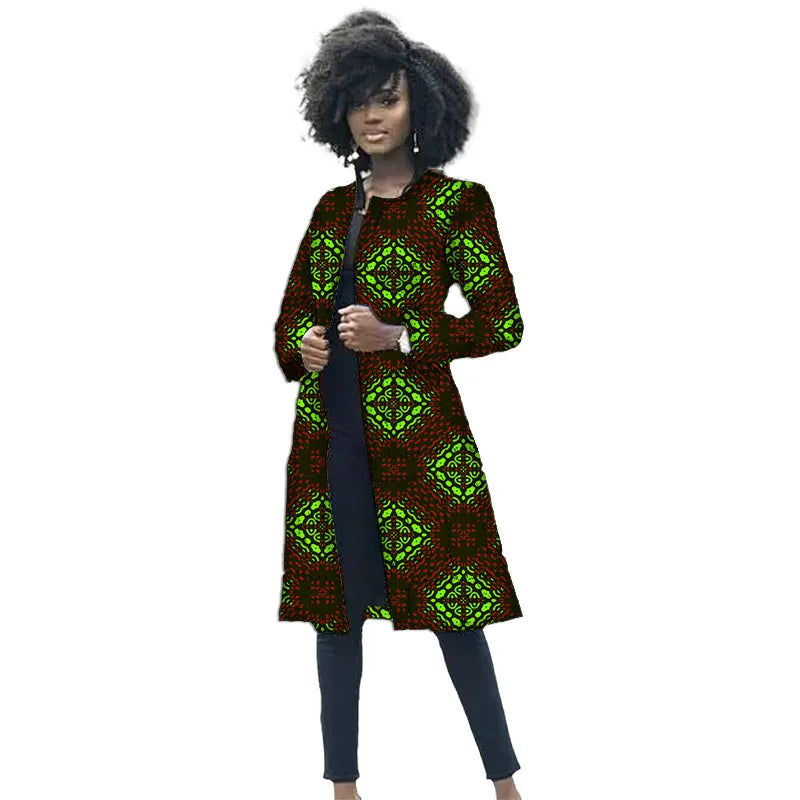 African Cardigan Coat for Women - Traditional Style