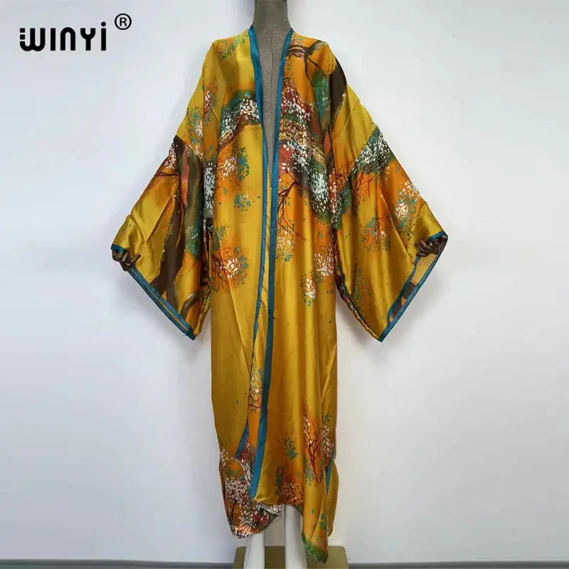 Kimono Kaftan Boho Soft Cardigan - Batwing Sleeve