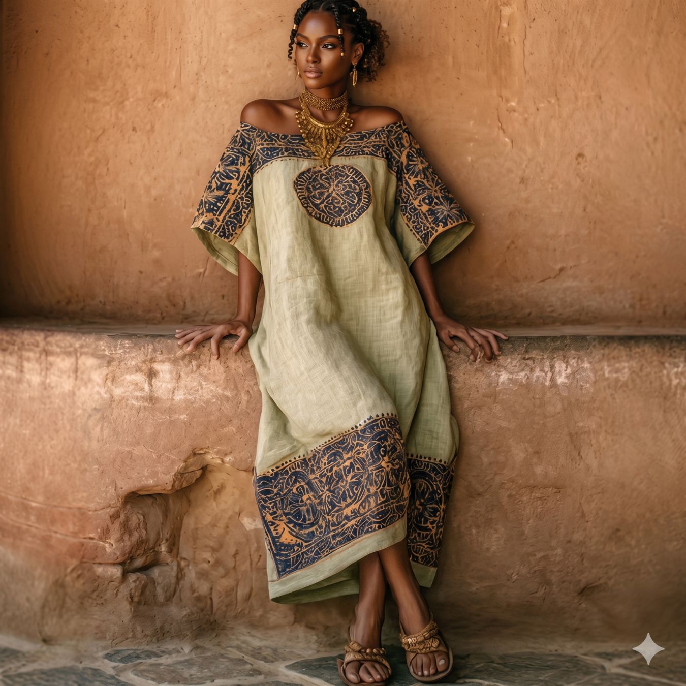 Boho Desert Gown