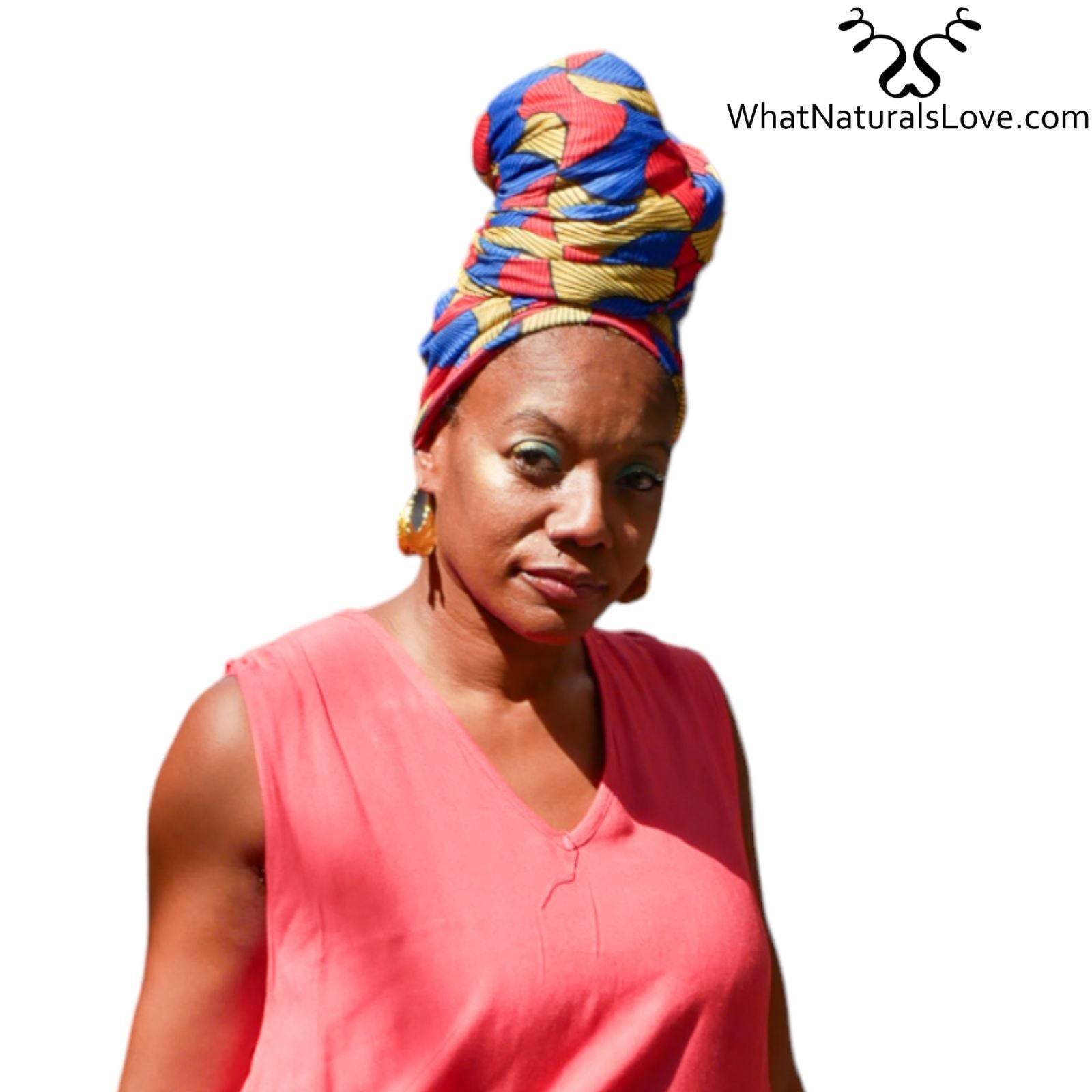 Long Tail Tube Wrap to style and protect Locs, Sisterlocks and Dreadlocks Perfect for Memorial Day 2024