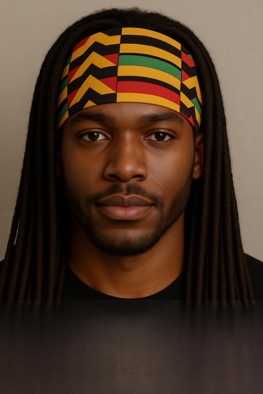 Yoga Headband extra wide for Braids, Locs, Sisterlocks and Dreadlocks