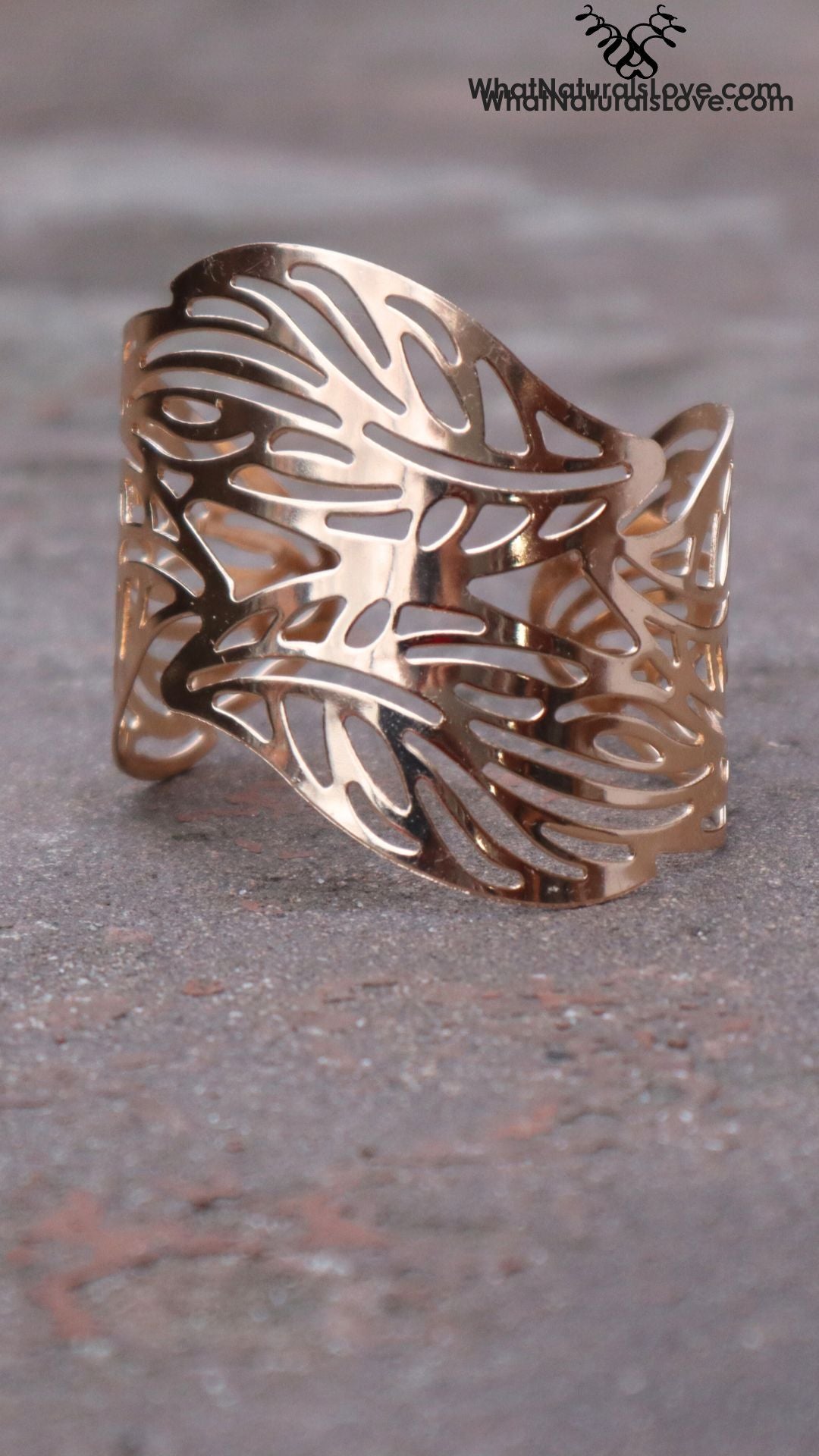 Hugging Leafs Hair Cuff for Locs, Sisterlocks, Dreadlocks