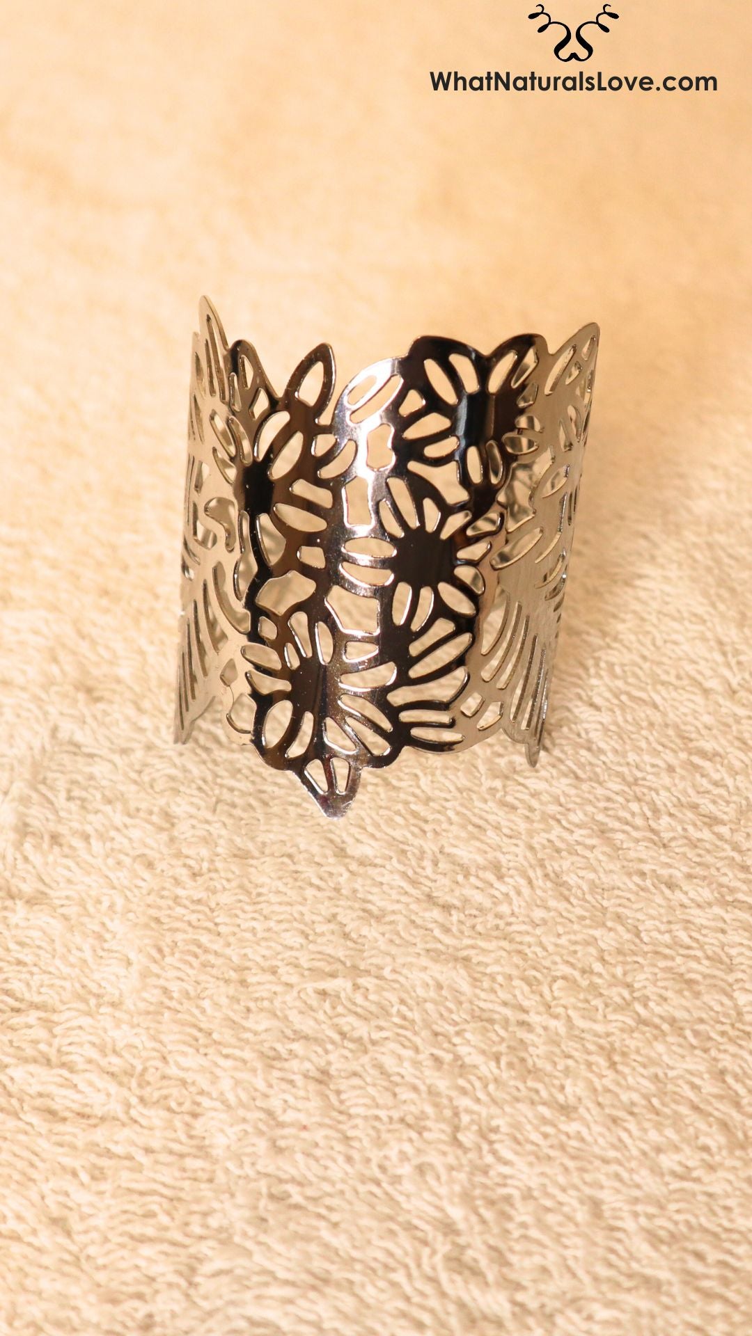 Hugging Leafs Hair Cuff for Locs, Sisterlocks, Dreadlocks