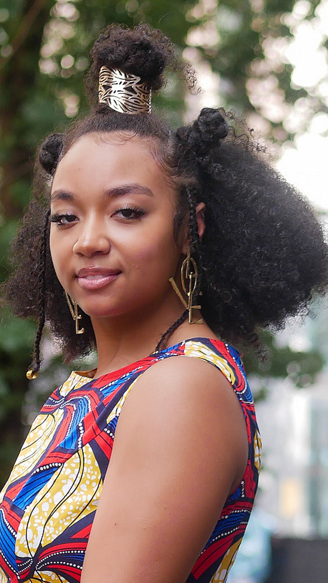 Hugging Leafs Hair Cuff for Locs, Sisterlocks, Dreadlocks