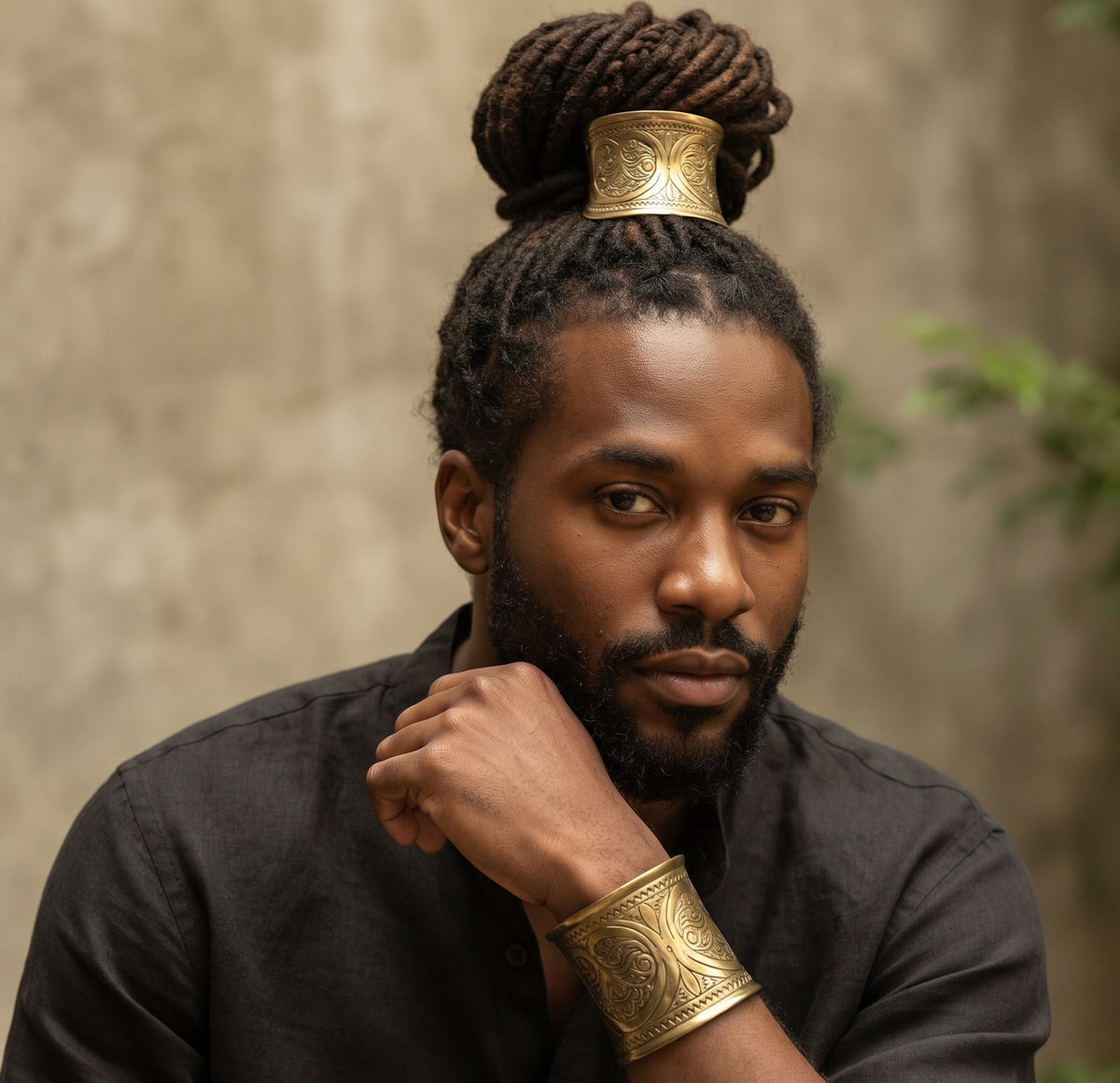 Stand Out Hair Cuff for Men with Locs