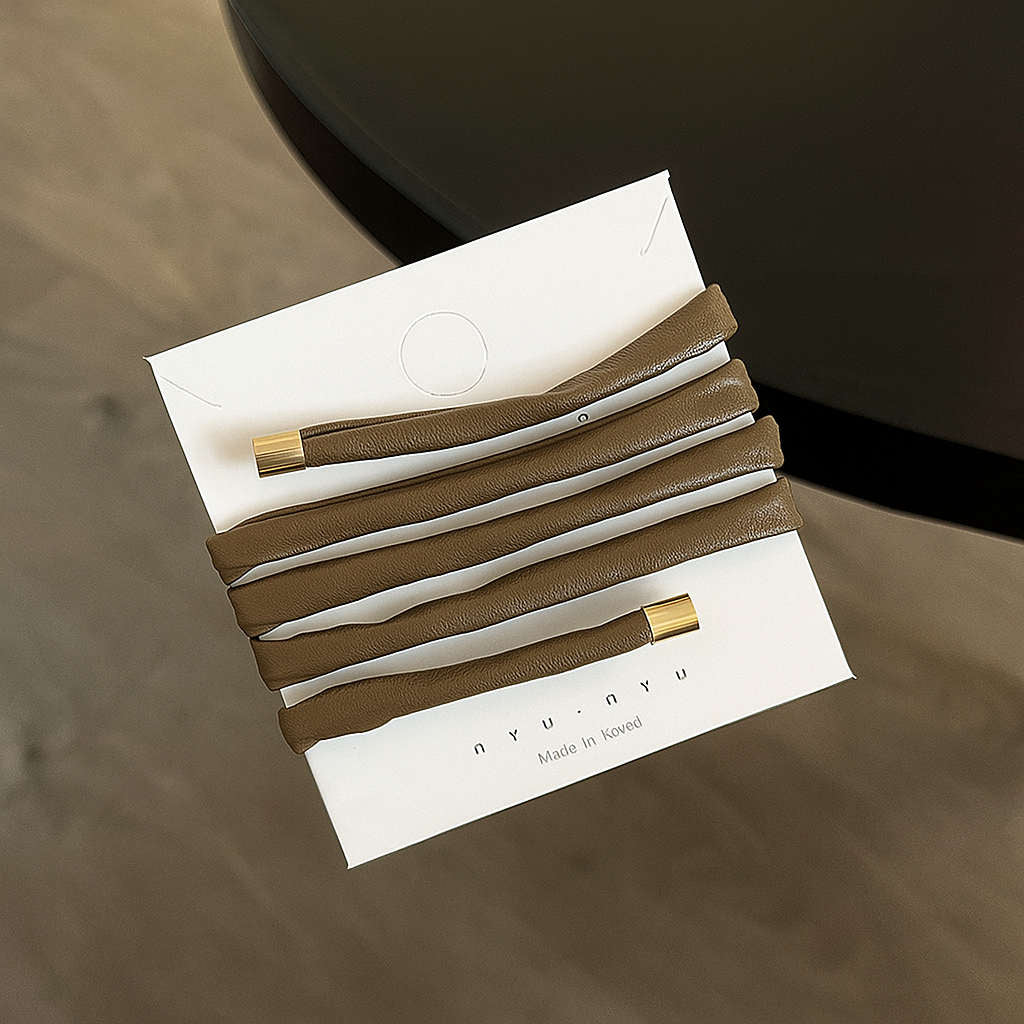 Porte-queue de cheval facile à utiliser non dommageable pour Locs