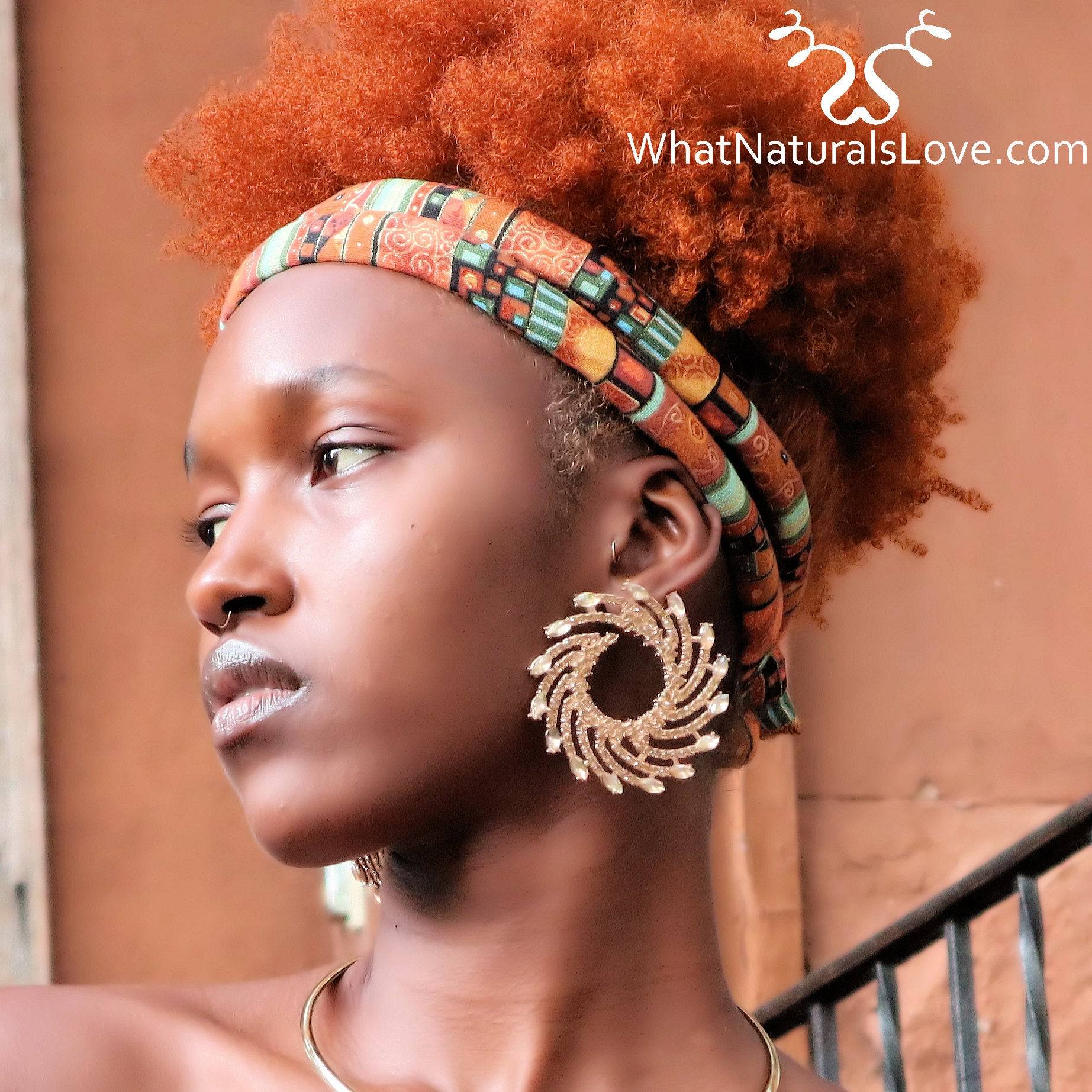 Golden Crystal earrings that add spark to your style