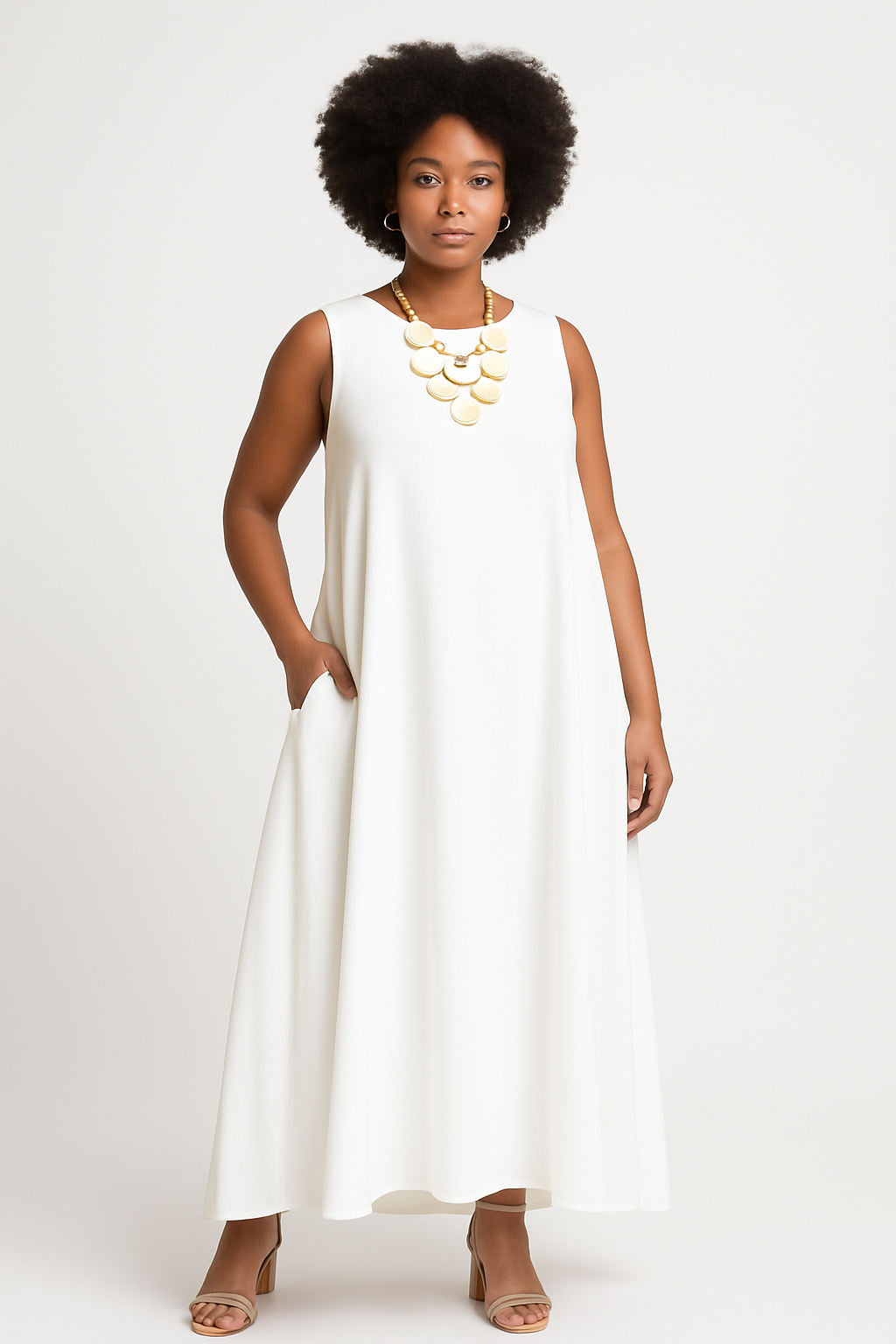 Comfortable Maxi dress with Pockets