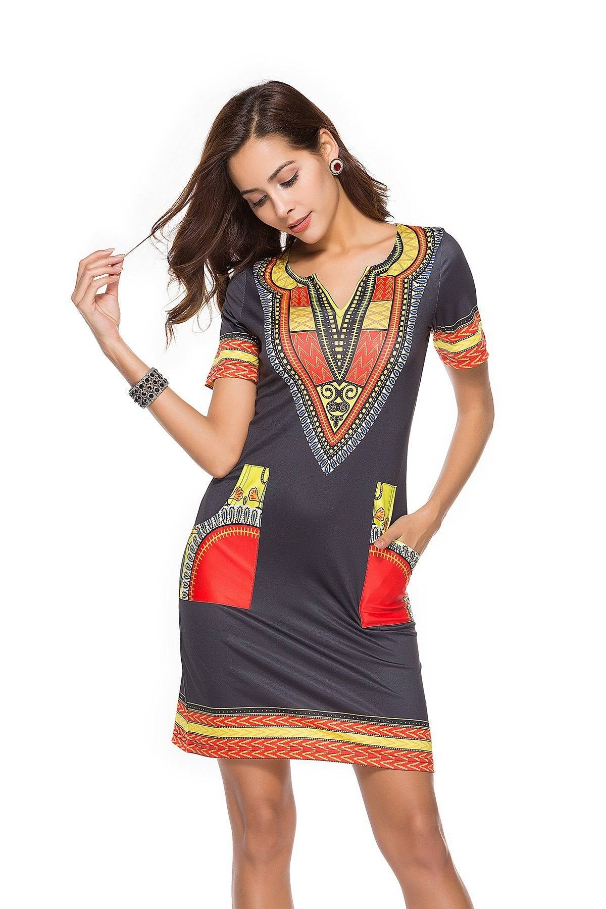Timeless Dashiki Dress