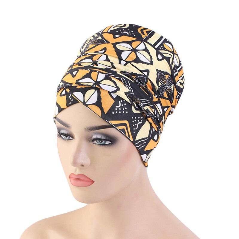 African Tube Head Wrap Perfect Gift for fathers day 2024