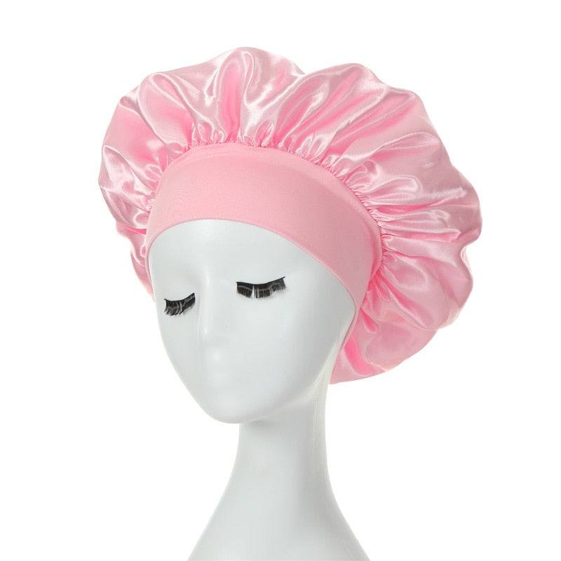 Satin Nightcap Bonnet