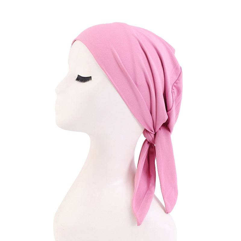 Pre-Tied Scarf Head Wrap