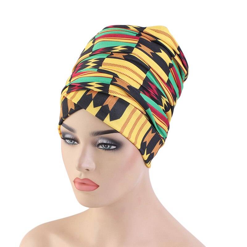 African Tube Head Wrap Perfect Gift for fathers day 2024