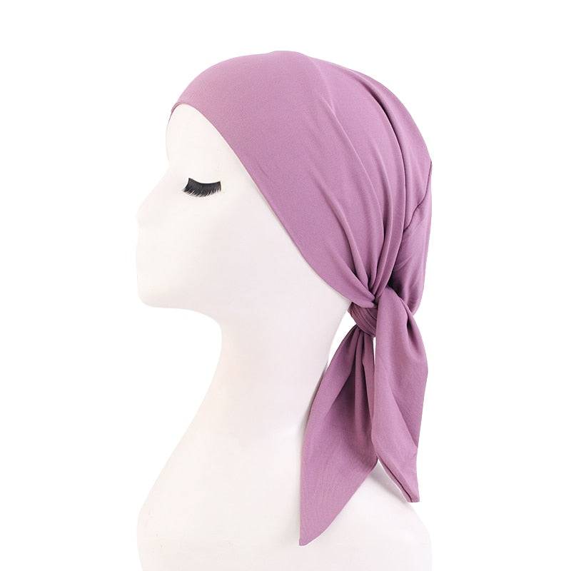 Pre-Tied Scarf Head Wrap