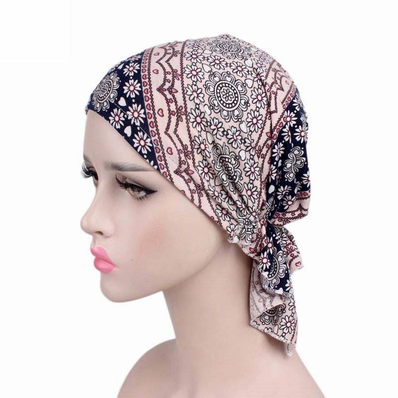 Pre-Tied Scarf Head Wrap