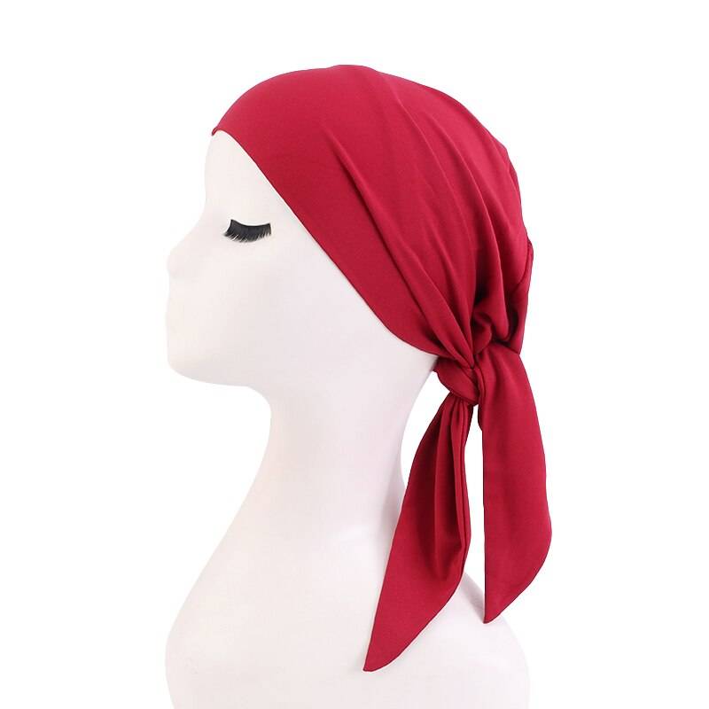 Pre-Tied Scarf Head Wrap