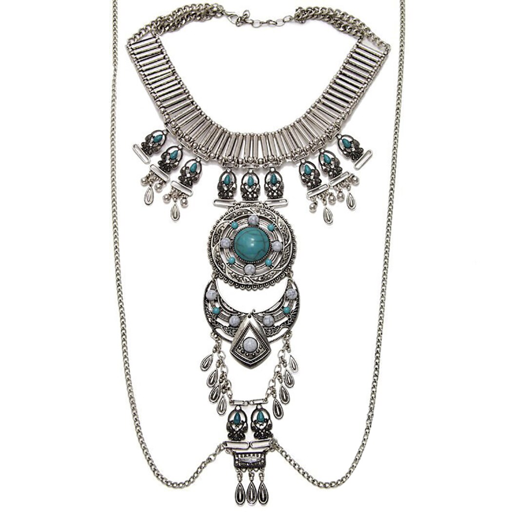 Vintage Silver Colored Necklace