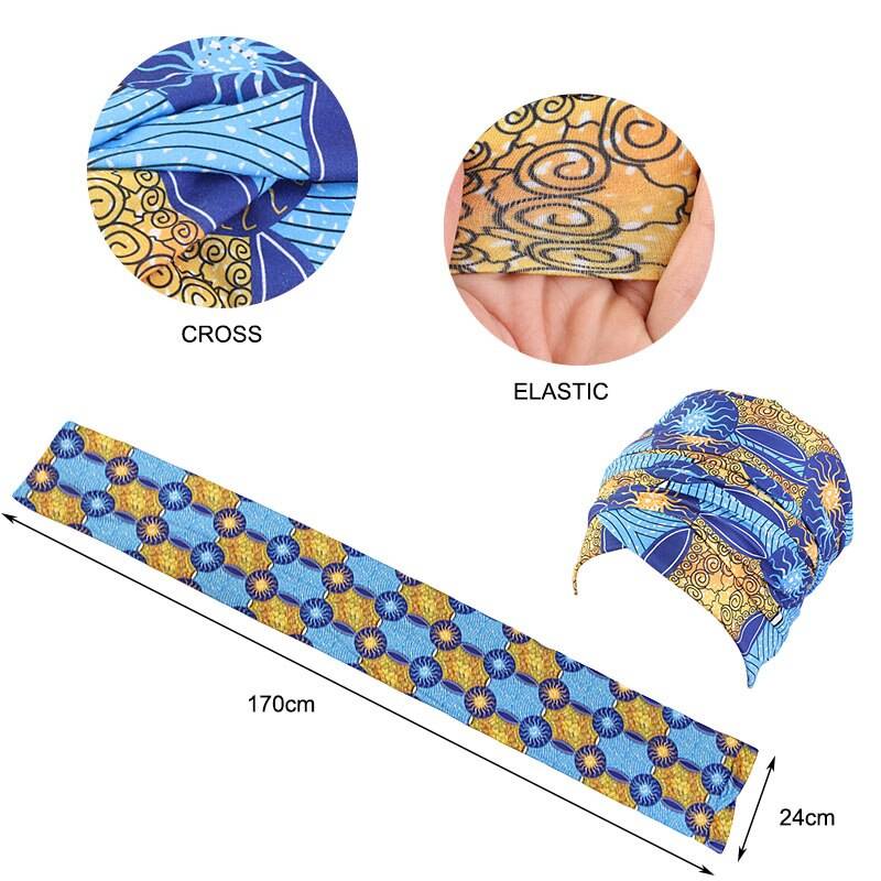 African Tube Head Wrap Perfect Gift for fathers day 2024