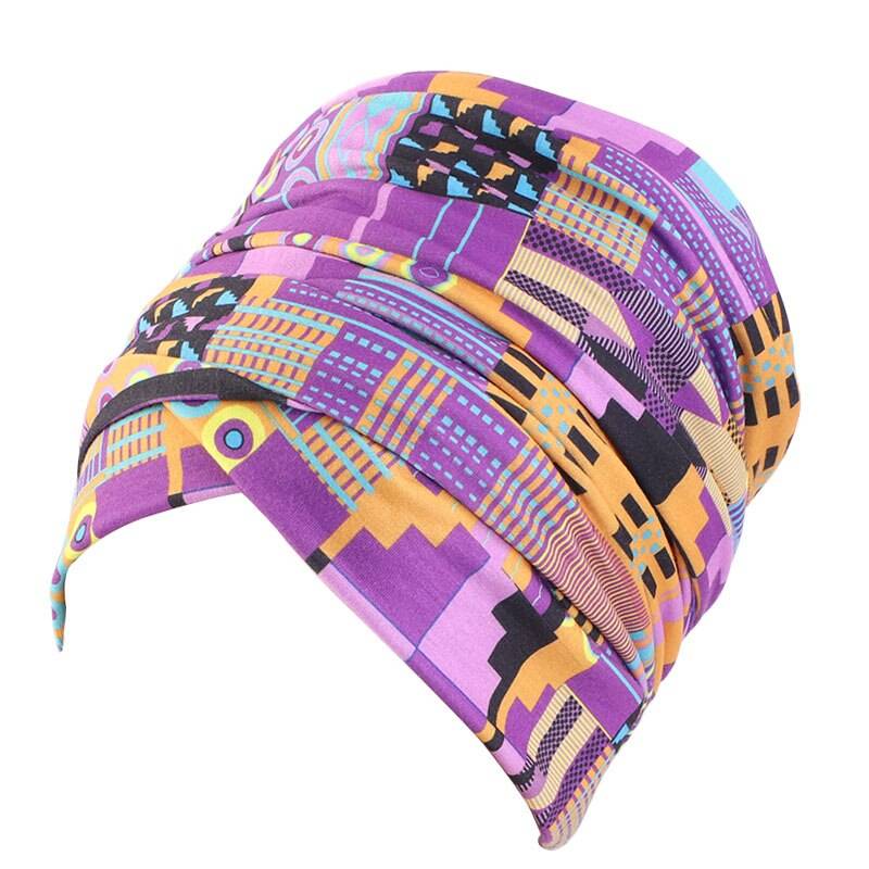 African Tube Head Wrap Perfect Gift for fathers day 2024
