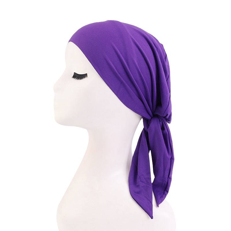Pre-Tied Scarf Head Wrap