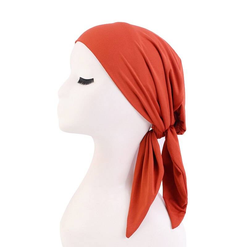 Pre-Tied Scarf Head Wrap