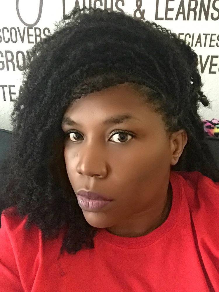 Cheveux mongols afro crépus qui se mélangent avec les cheveux 4C