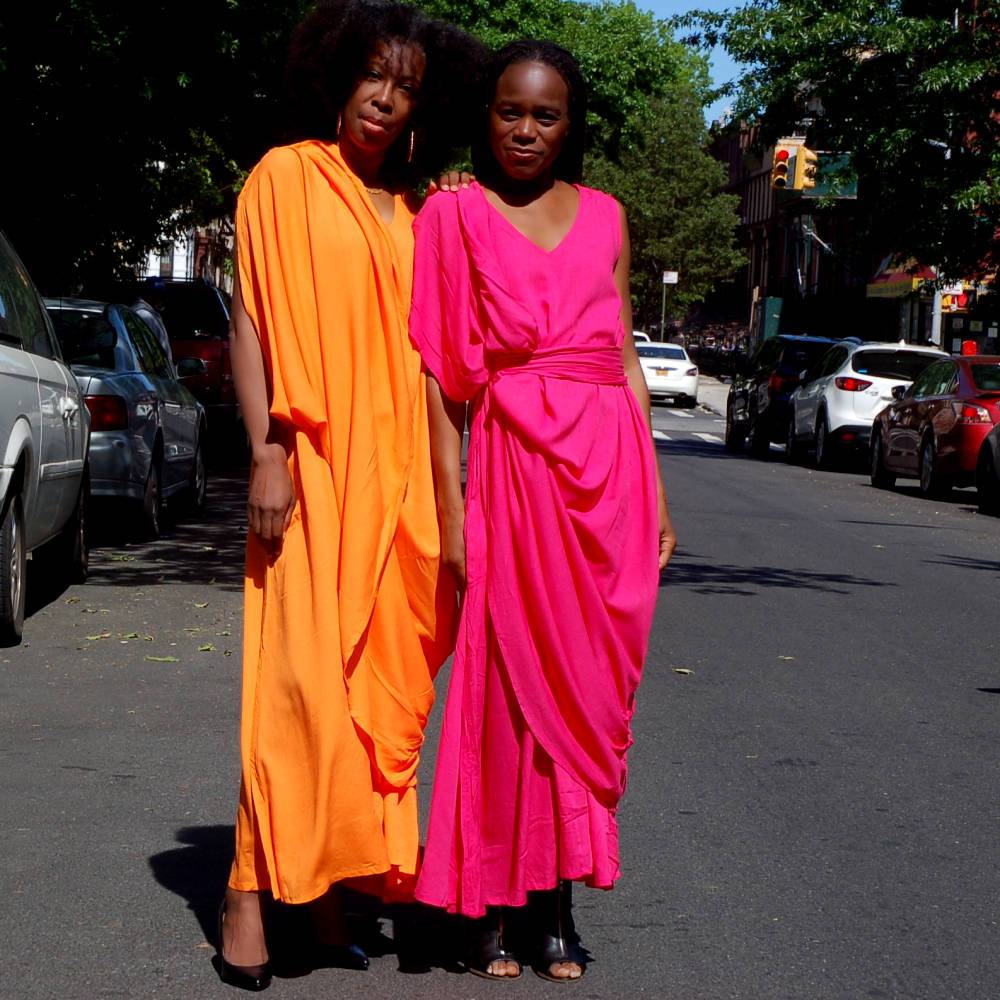 Moroccan Magic Dress Pink and Orange