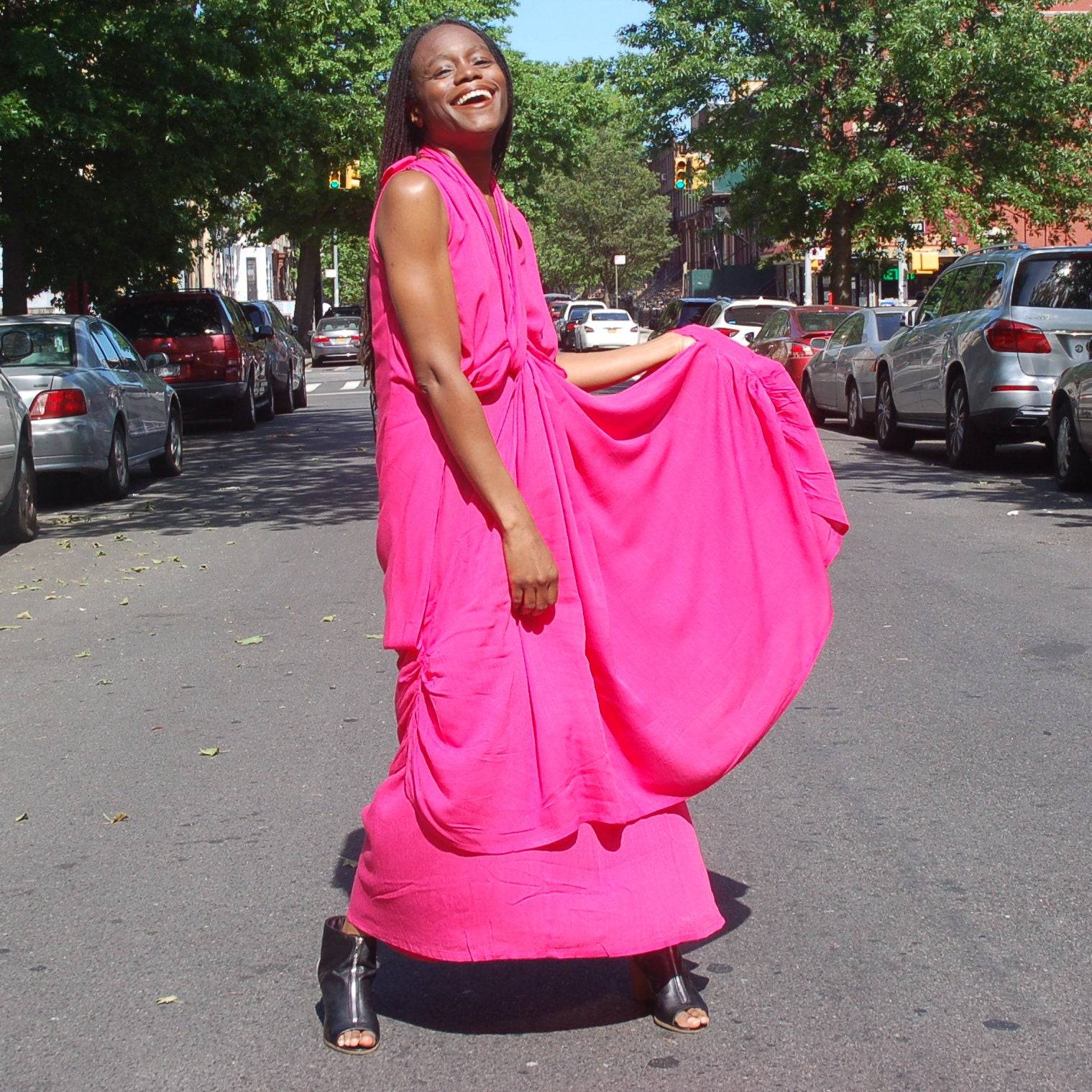 Moroccan Magic Dress Pink