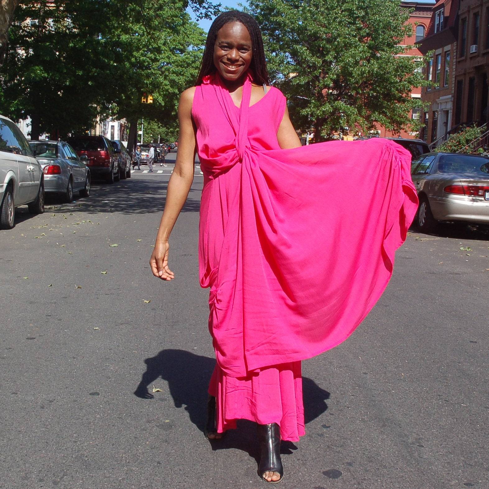 Moroccan Magic Dress Pink