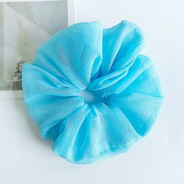 Oversized Silk Hair Scrunchies
