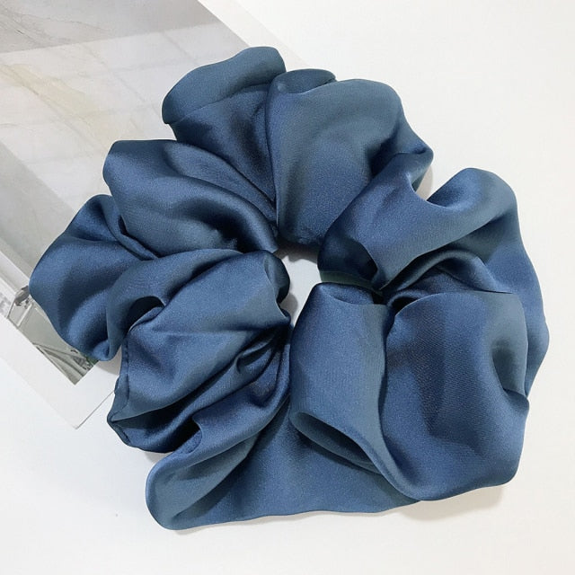 Oversized Silk Hair Scrunchies