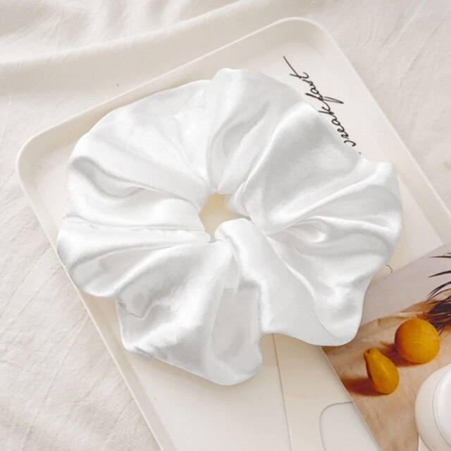 Oversized Silk Hair Scrunchies