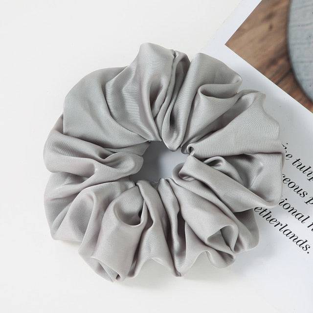 Oversized Silk Hair Scrunchies