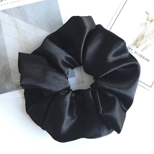 Oversized Silk Hair Scrunchies