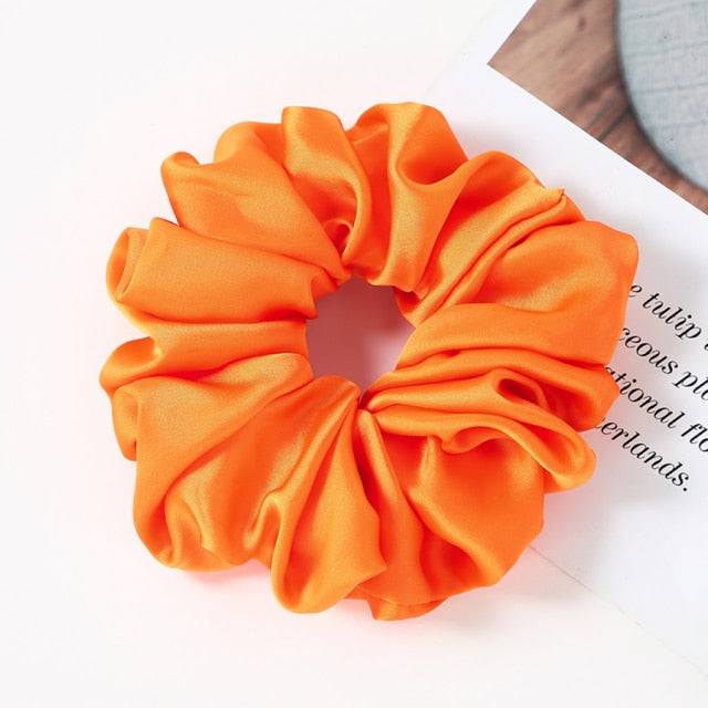 Oversized Silk Hair Scrunchies