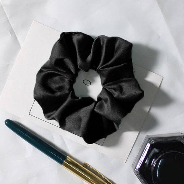 Oversized Silk Hair Scrunchies